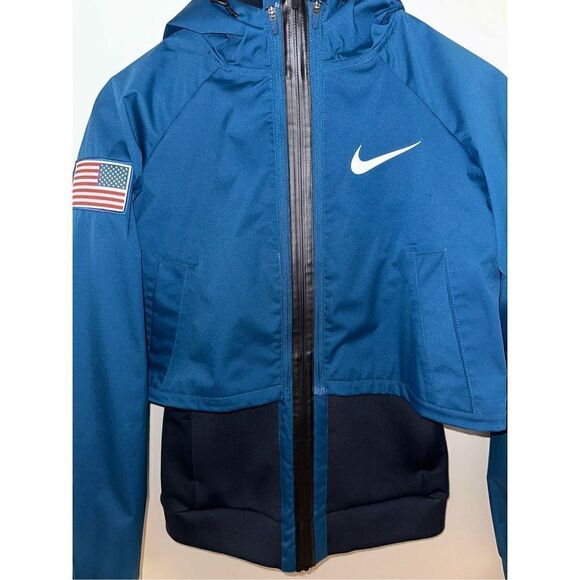 Nike Women’s Winter Olympic Ski Team Travel Jacket SUPER RARE Team Issued Only S - Picture 2 of 8